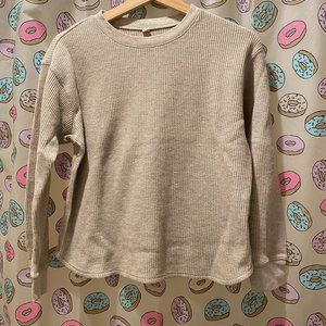 Uniqlo Waffle Long Sleeve T-shirt